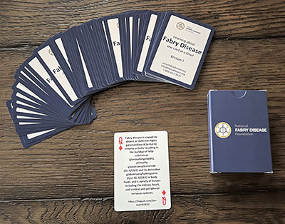 National Fabry Disease Foundation - Fabry Facts Playing Card Deck